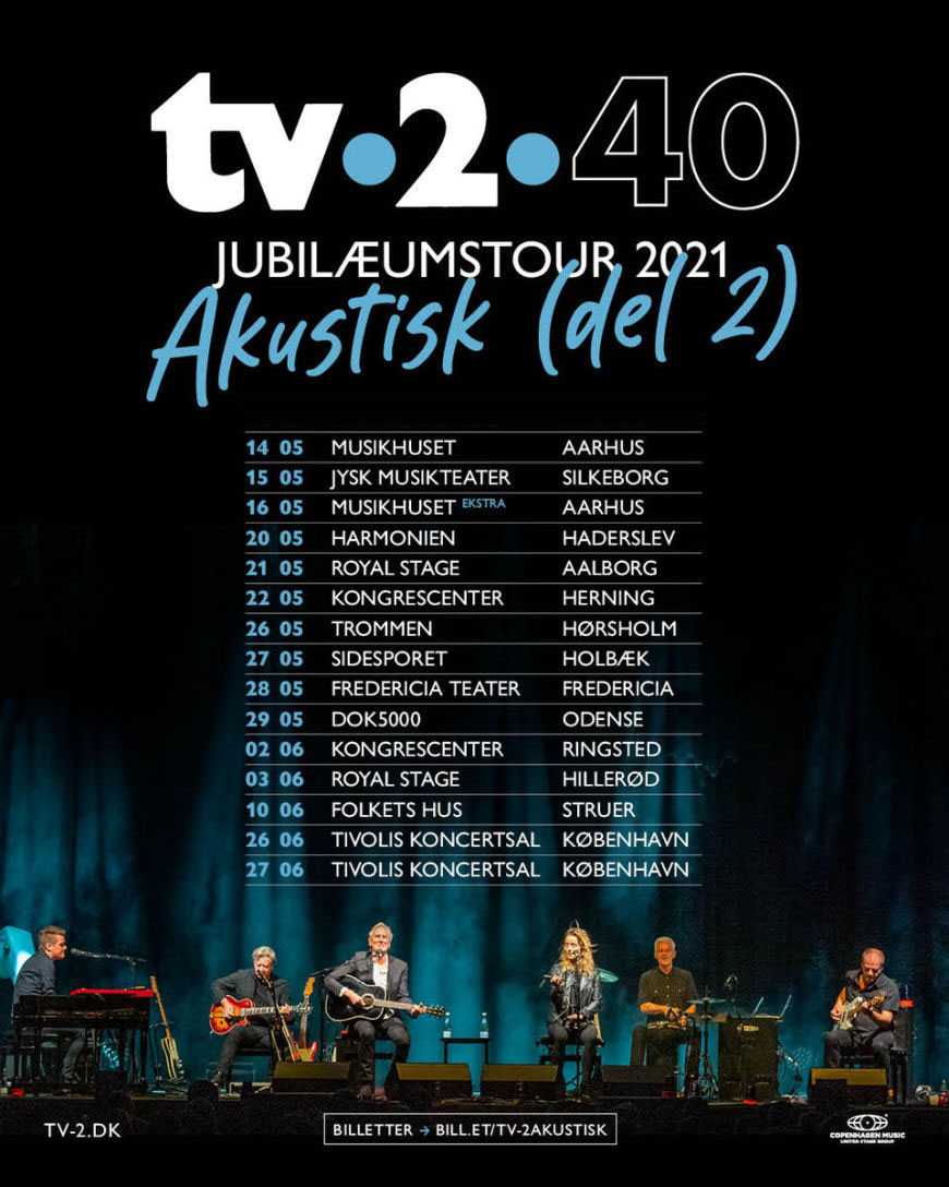 TV-2 Jubilæumstour 2021 – Akustisk (del 2)